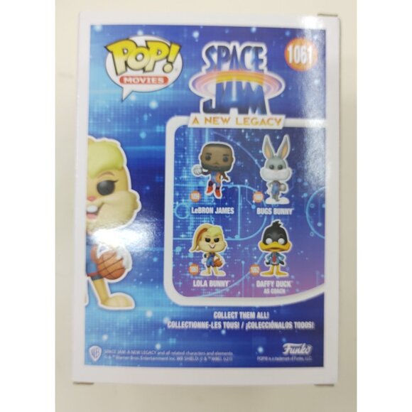 Funko Pop Movies Space Jam A New Legacy Lola Bunny #1061 Vinyl Figure - Picture 3 of 6